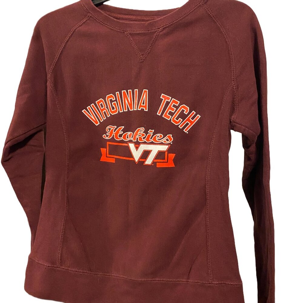 Virginia Tech University Hokies Champion Women's Sweatshirt, XS